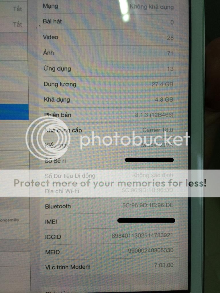 ipad mini 4G white 32GB ra đi đây - 2
