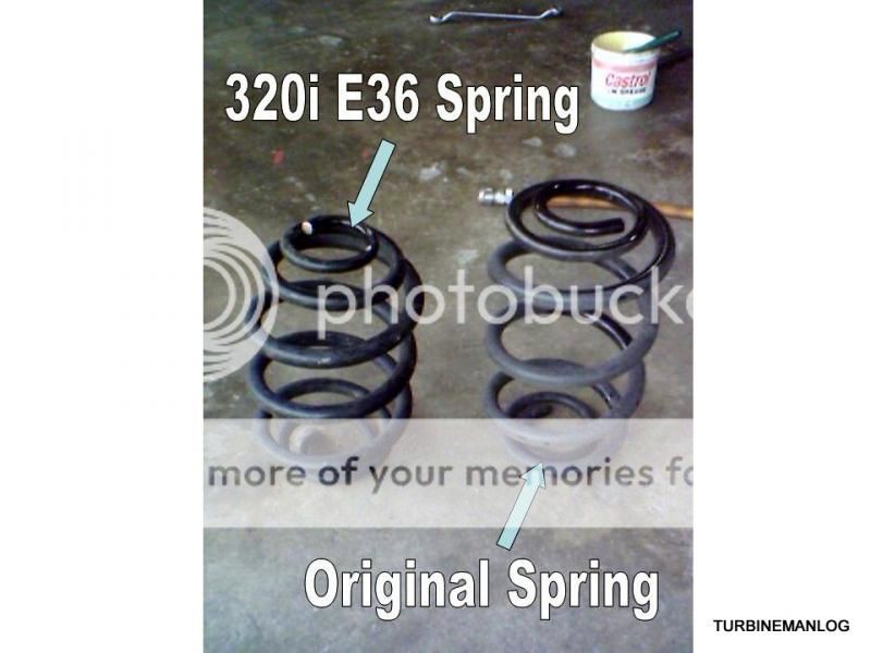 320i E36 spring with Avanza ori