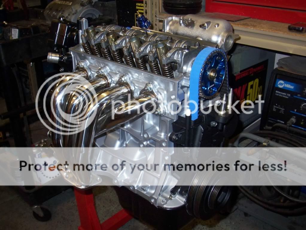 D16Y7 engine & D16Y8 trans build