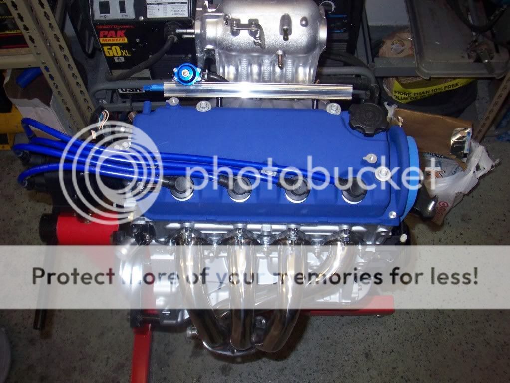 D16Y7 engine & D16Y8 trans build